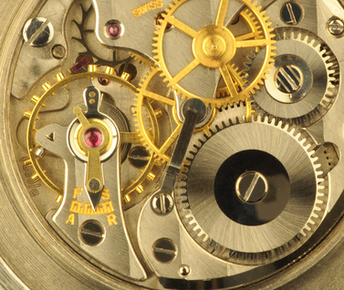 Fine Swiss precision clockwork